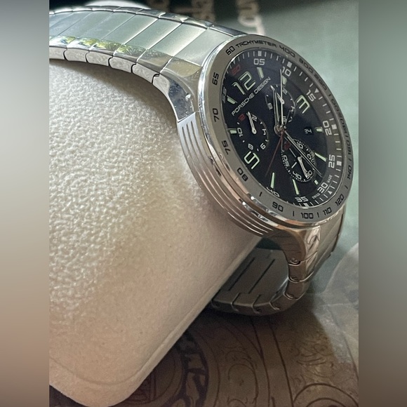 Porsche Design Flat Six Quartz Chronograph Men’s Watch - Picture 4 of 6